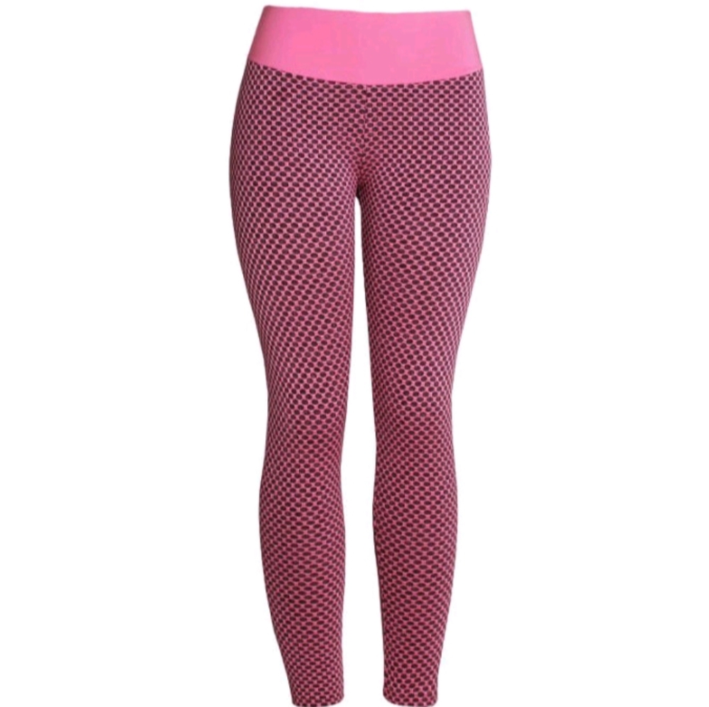 Honeycomb high waist yoga pants